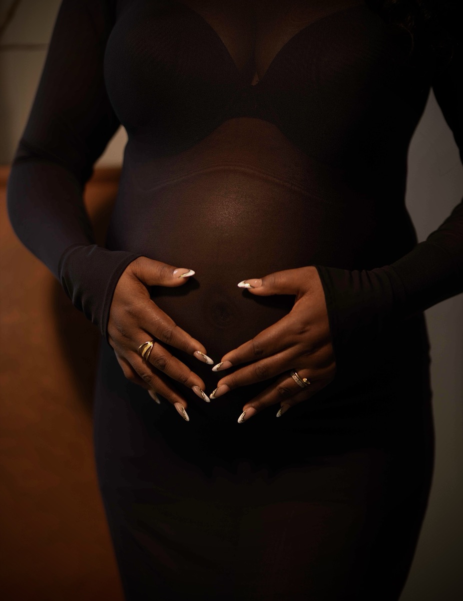 Ify's maternity photo